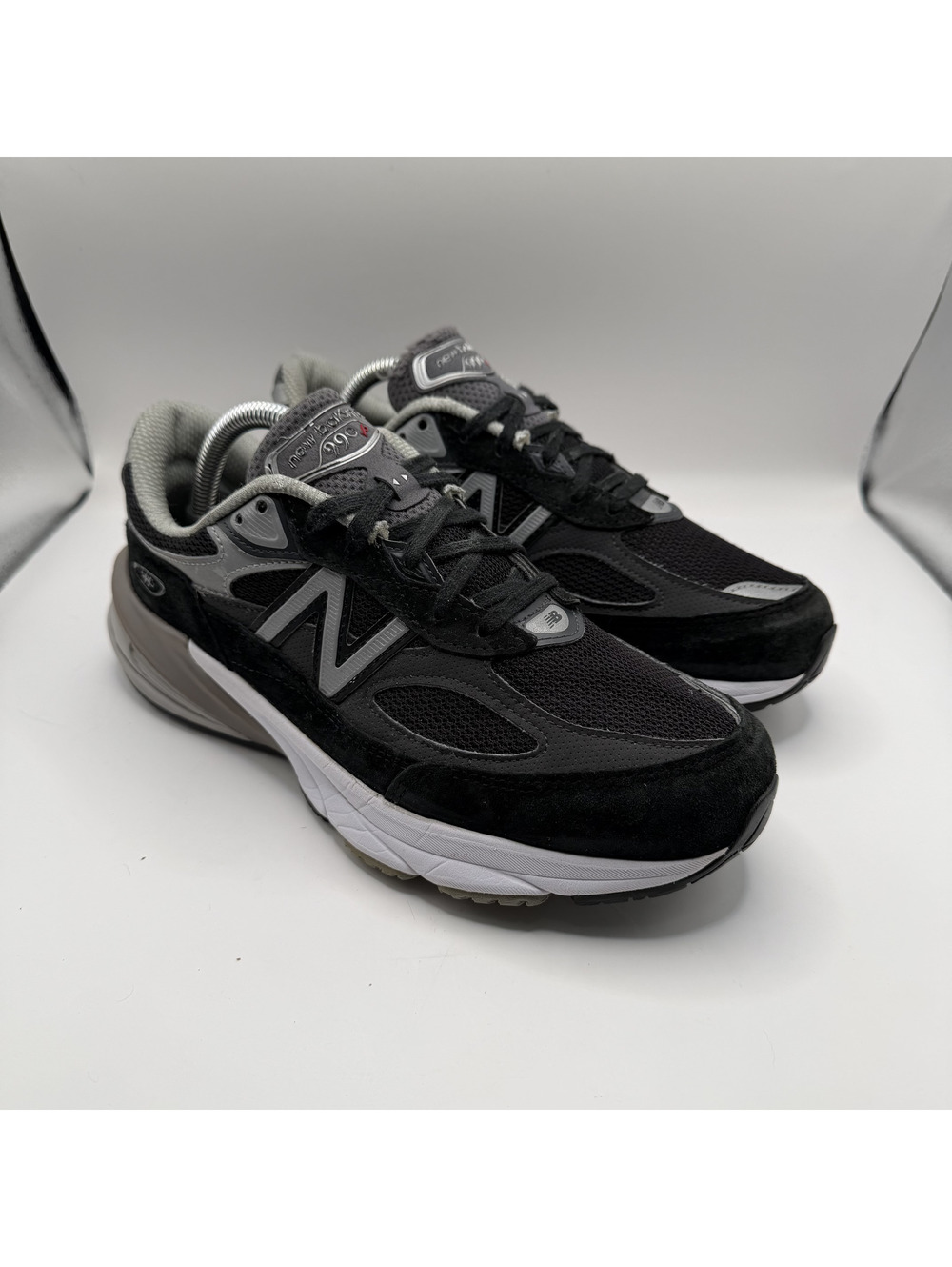 New Balance 990 V6 W990BK6 Suede Women's 8.5 Black Shoes